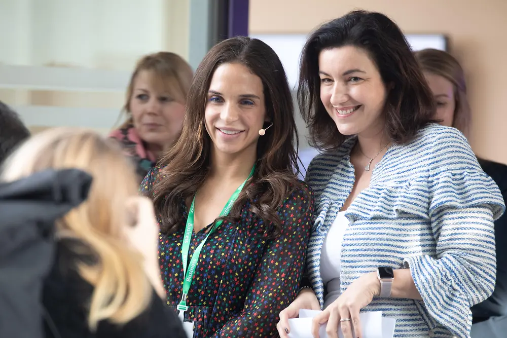 Lea Vajnorsky, Head of Platform Development at Henkel X Ventures and Dorothee Bär, Minister of State for Digital Affairs