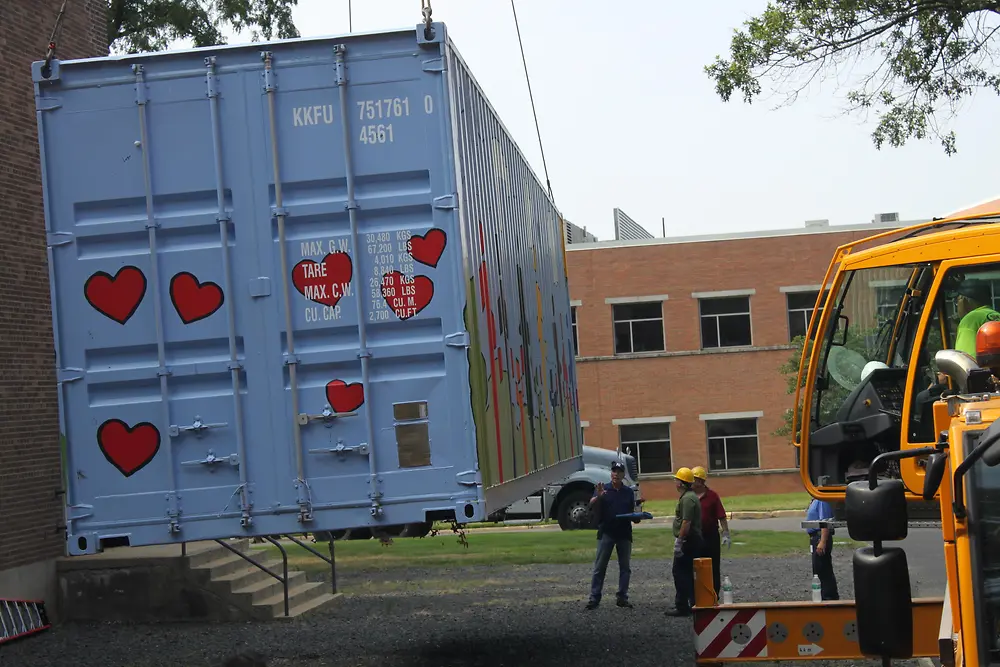 The Bridgewater Facilities team assists an inspector 