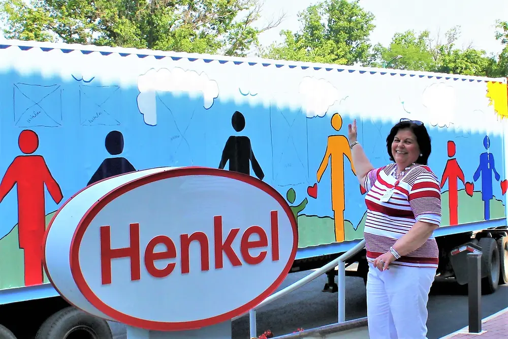 Joanne Georgiana, Henkel’s coordinator for the projec