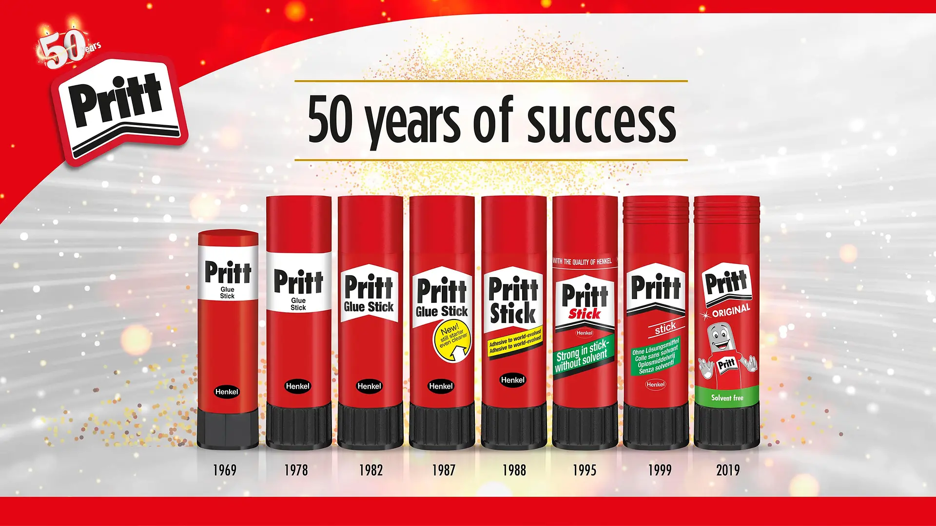 Pritt feiert 50. Geburtstag